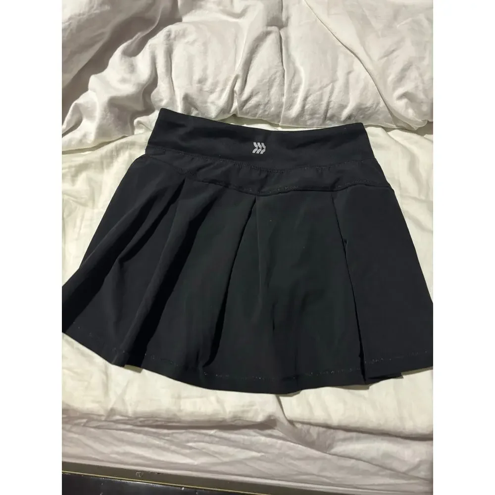 All In Motion m 8 black skort shorts skirt combo like New euc